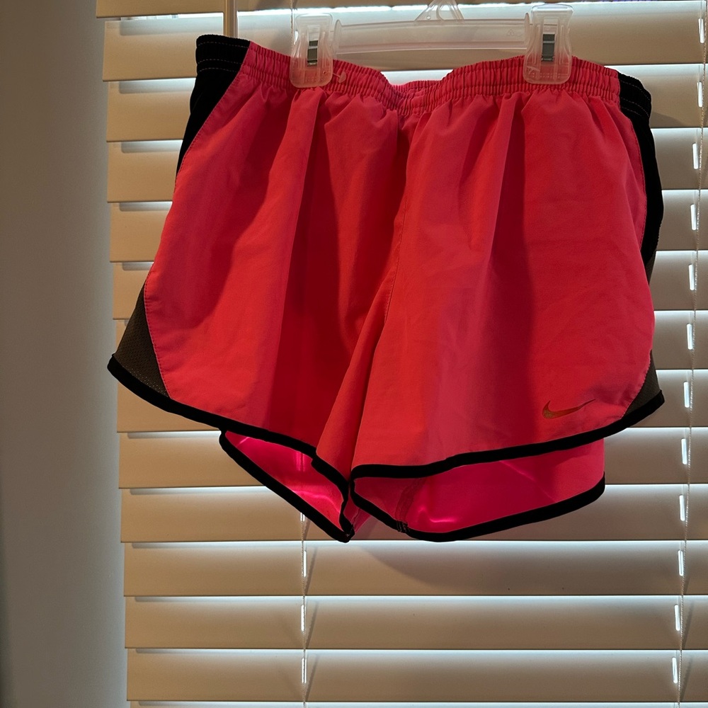 Nike Pink Athletic Shorts Lightweight Breathable
